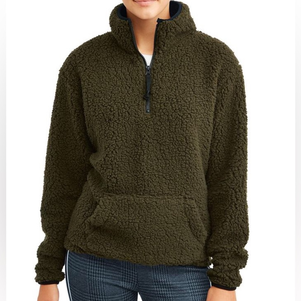 🎉Host Pick🎉 Fuzzy Green Sweater